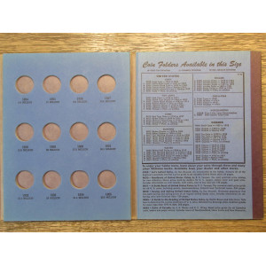 Whitman classic coin folder for Liberty Head V Nickels - 1883-1912
