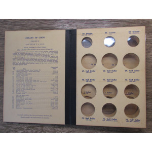 Library of Coins album for US type Set - Part 2 - Quarters to Silver Dollars