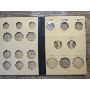 Library of Coins album for US type Set - Part 2 - Quarters to Silver Dollars