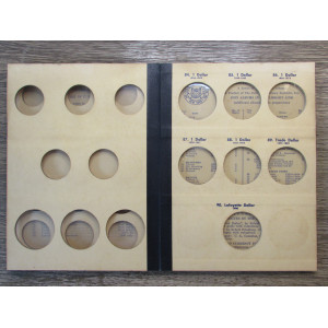 Library of Coins album for US type Set - Part 2 - Quarters to Silver Dollars