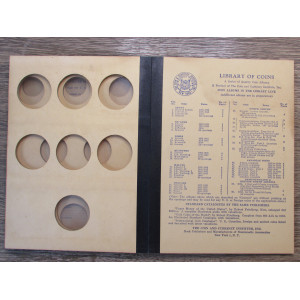 Library of Coins album for US type Set - Part 2 - Quarters to Silver Dollars