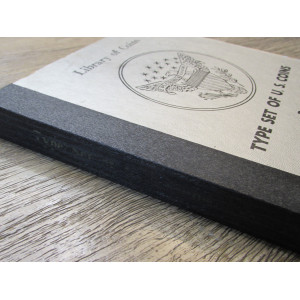 Library of Coins album for US type Set - Part 2 - Quarters to Silver Dollars