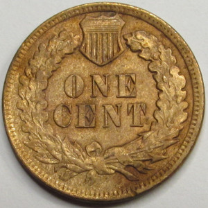 1902 Indian Head Cent - antique turn of the century American penny coin