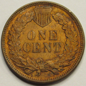 1906 Indian Head Cent - antique great condition American Indian penny