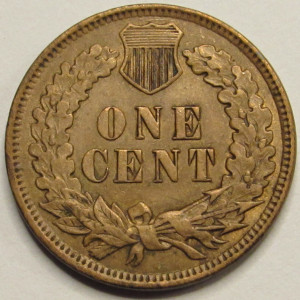 1906 Indian Head Cent - antique well detailed American Indian penny