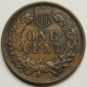 1907 Indian Head Cent - antique well detailed American Indian penny