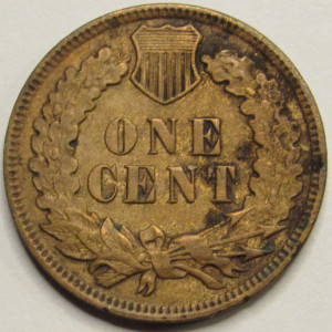 1907 Indian Head Cent - antique American Indian penny coin