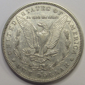 1883 S Morgan Dollar - antique better date San Francisco mintmark silver dollar