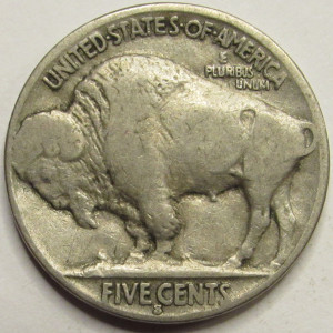 1931 S Buffalo Nickel - antique San Francisco mintmark coin with low mintage