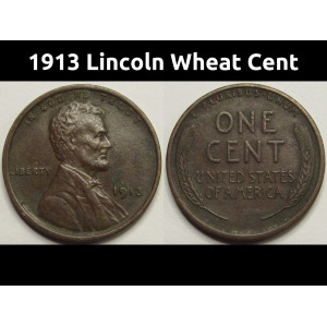 1913 Lincoln Wheat Cent