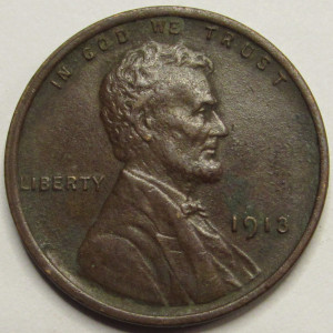 1913 Lincoln Wheat Cent