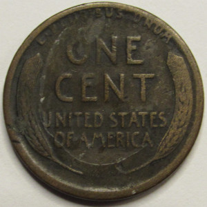 1916 S Lincoln Wheat Cent - antique San Francisco mintmark penny