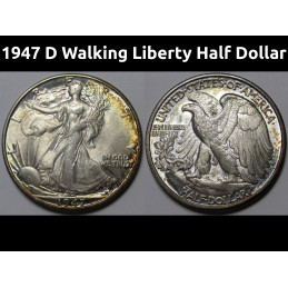 1947 D Walking Liberty Half...