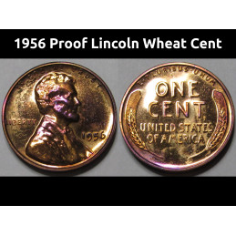 1956 Proof Lincoln Wheat...