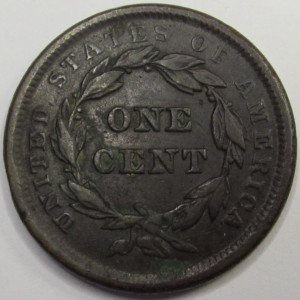 1840 Braided Hair Large Cent