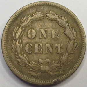 1859 Indian Head Cent - antique first year of issue American Indian penny