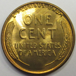 1938 S Lincoln Wheat Cent - antique San Francisco mintmark wheat penny