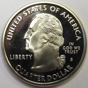 2006 S Nevada Quarter - proof vintage American coin