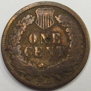 1879 Indian Head Cent - antique Old West era American penny