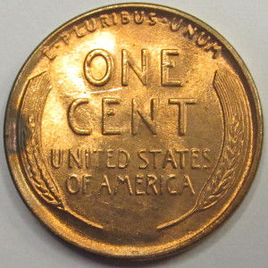 1937 Lincoln Wheat Cent - antique American uncirculated penny