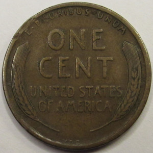 1909 VDB Lincoln Wheat Cent - classic American first year of issue coin