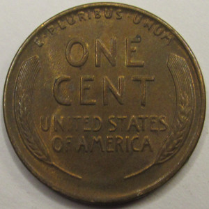 1930 Lincoln Wheat Cent - antique uncirulated American wheat penny