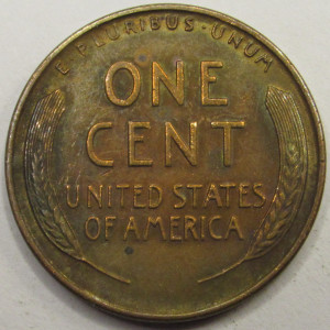 1932 Lincoln Wheat Cent - antique thirties American wheat penny