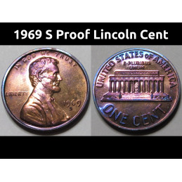 1969 S Proof Lincoln...
