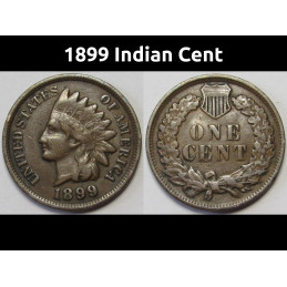1899 Indian Head Cent -...