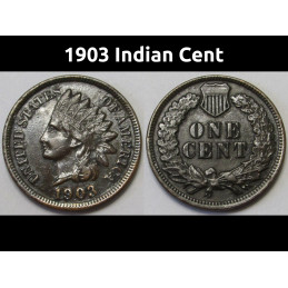 1903 Indian Head Cent -...