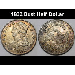 1832 Bust Half Dollar -...