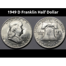1949 D Franklin Half Dollar...