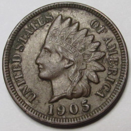 1905 Indian Head Cent -...