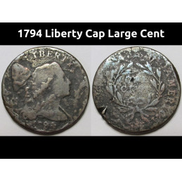 1794 Liberty Cap Large Cent...