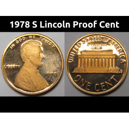 1978 S Lincoln Proof Cent -...