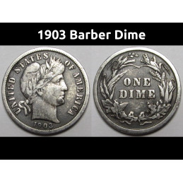 1903 Barber Dime - better...