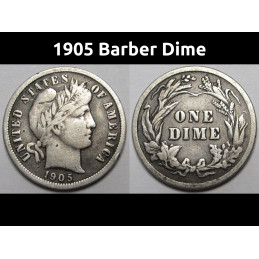 1905 Barber Dime - better...