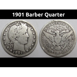 1901 Barber Quarter - nice...