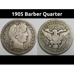 1905 Barber Quarter -...