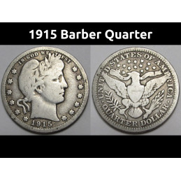 1915 Barber Quarter -...
