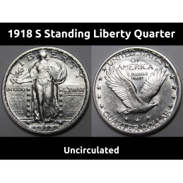 1918 S Standing Liberty...