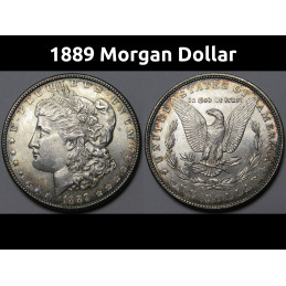 1889 Morgan Silver Dollar -...
