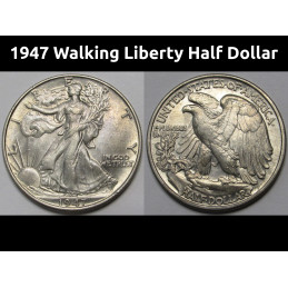 1947 Walking Liberty Half...