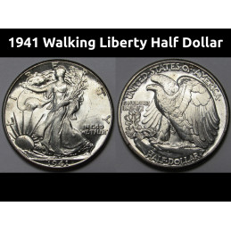1941 Walking Liberty Half...