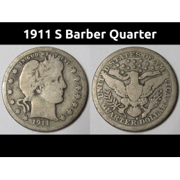 1911 S Barber Quarter - low...