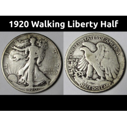1920 Walking Liberty Half...