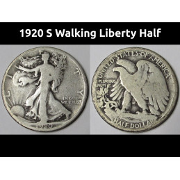 1920 S Walking Liberty Half...