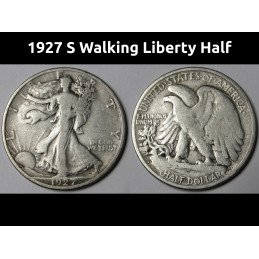 1927 S Walking Liberty Half...