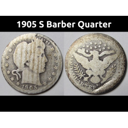1905 S Barber Quarter -...