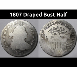 1807 Draped Bust Half...